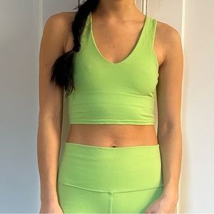 Alo Air Brush Bra Tank